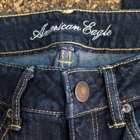 AEO cropped jeans stretch boy fit 4 reg - Picture 2 of 6